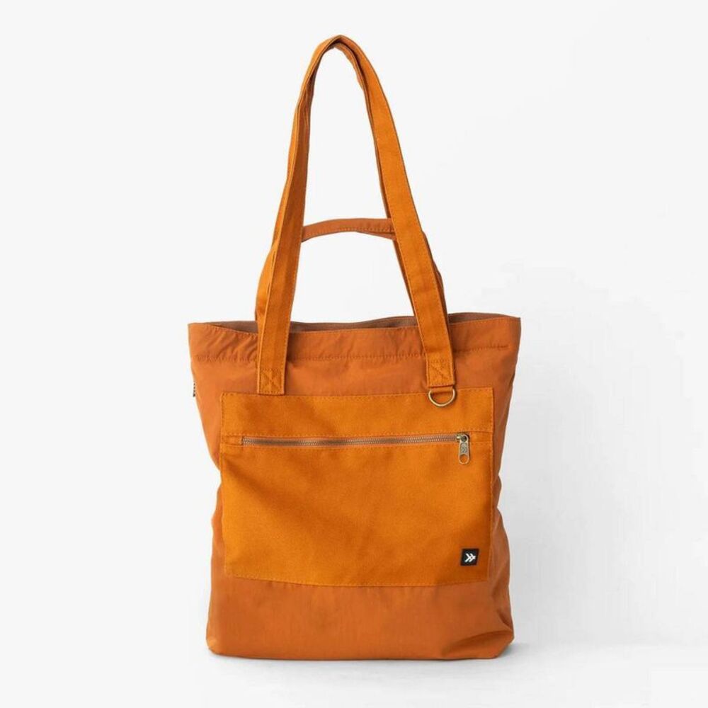 Thread Wallets Collapsible Softside Utility Tote B Orange, Yellow